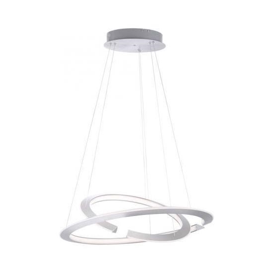 Paul Neuhaus 2491-55 - LED-himmennettävä kattokruunu narulla ALESSA 2xLED / 26W / 230V + RC