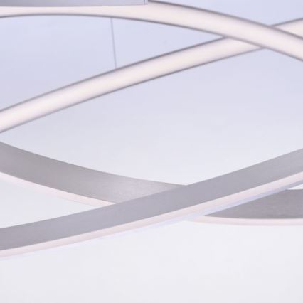 Paul Neuhaus 2491-55 - LED-himmennettävä kattokruunu narulla ALESSA 2xLED / 26W / 230V + RC