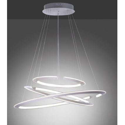 Paul Neuhaus 2493-55 - Himmennettävä LED-kattokruunu johdossa ALESSA 3xLED/38W/230V + kauko-ohjaus