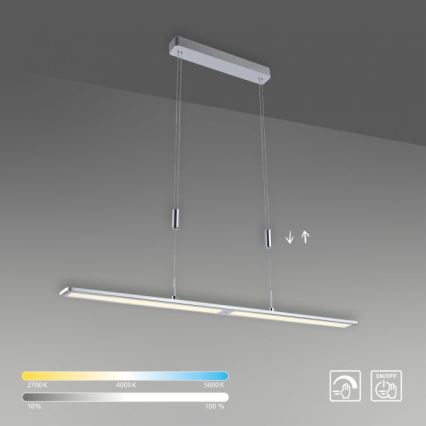 Paul Neuhaus 2565-95 - LED-himmennettävä riippuvalaisin liiketunnistimella LED / 35W / 230V