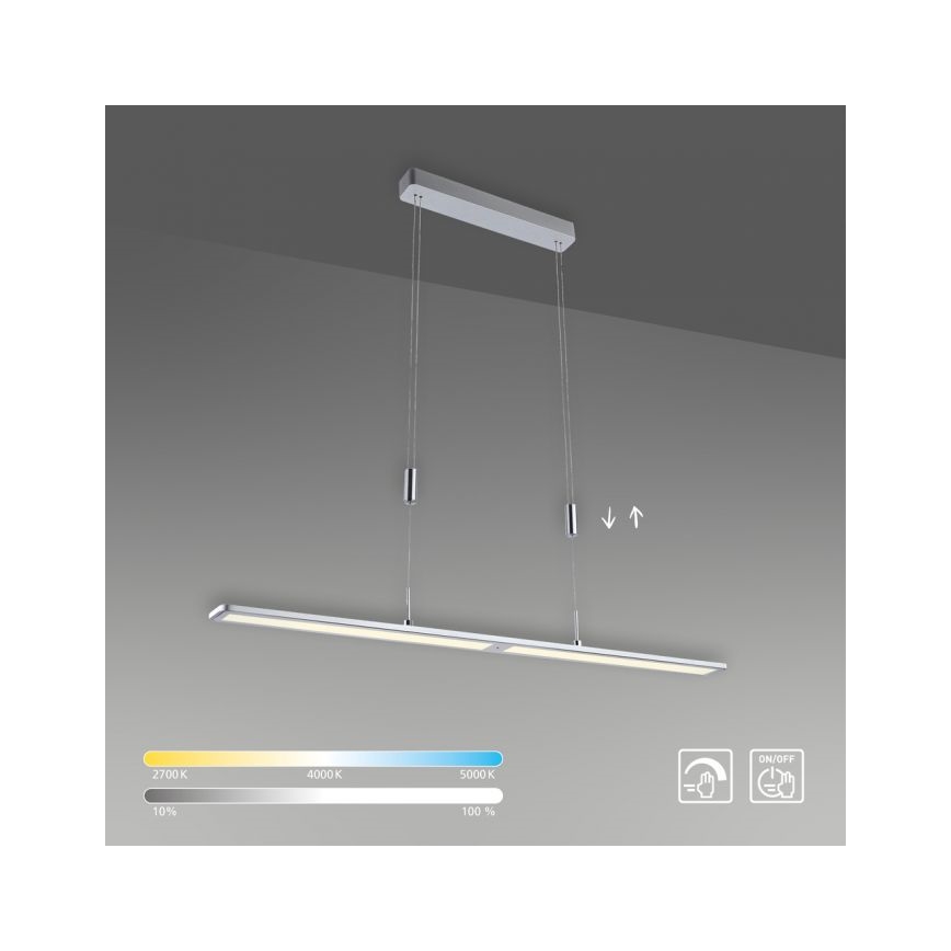 Paul Neuhaus 2565-95 - LED-himmennettävä riippuvalaisin liiketunnistimella LED / 35W / 230V