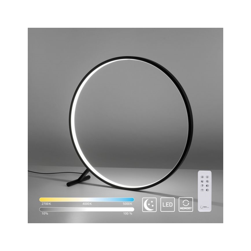 Paul Neuhaus 319-18 - Himmennettävä LED-lattiavalaisin HULA LED/21,5W/230V 2700-5000K + kauko-ohjaus