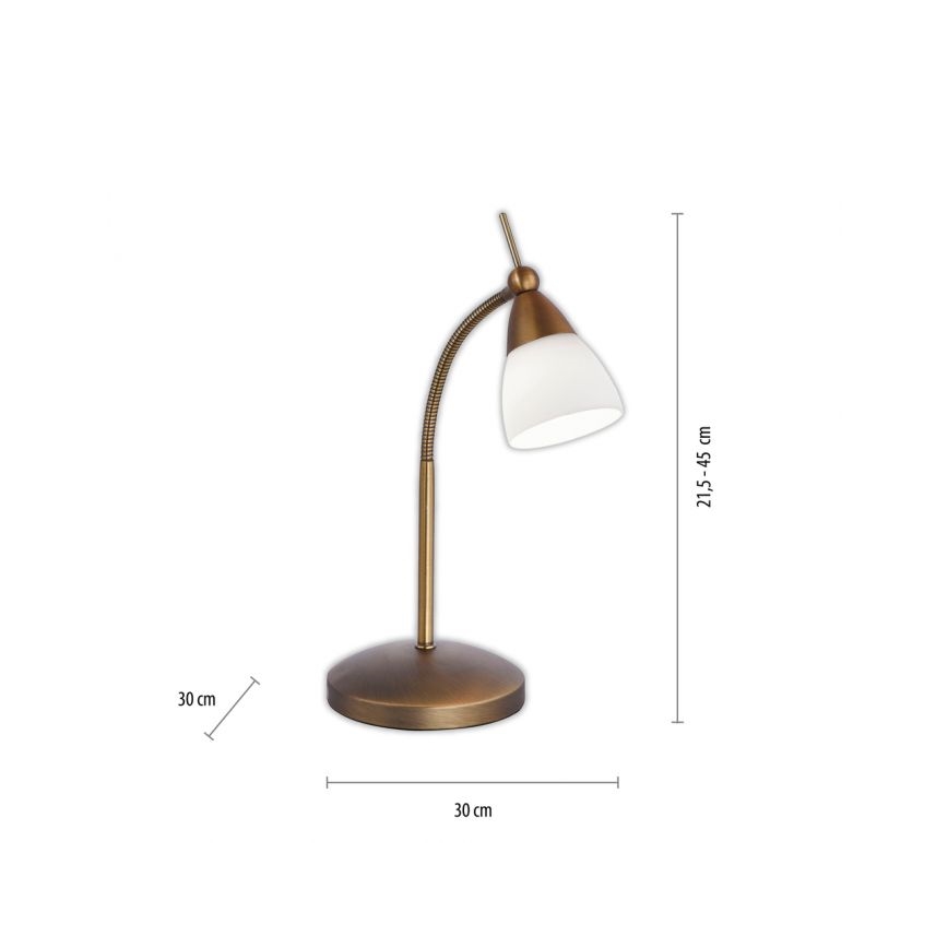Paul Neuhaus 4001-11 - Himmennettävä LED-kosketuspöytävalaisin PINO 1xG9/3W/230V kupari