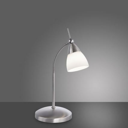 Paul Neuhaus 4001-55 - Himmennettävä LED-kosketuspöytävalaisin PINO 1xG9/3W/230V mattakromi