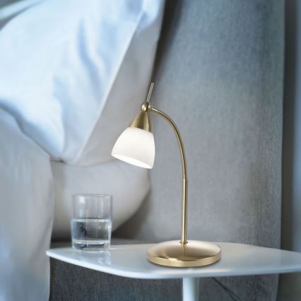 Paul Neuhaus 4001-60 - Himmennettävä LED-kosketuspöytävalaisin PINO 1xG9/3W/230V kulta