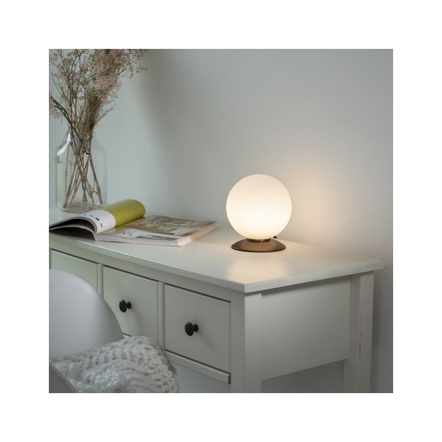Paul Neuhaus 4013-11 - Himmennettävä LED-kosketuspöytävalaisin BUBBA 1xG9/3W/230V messinki