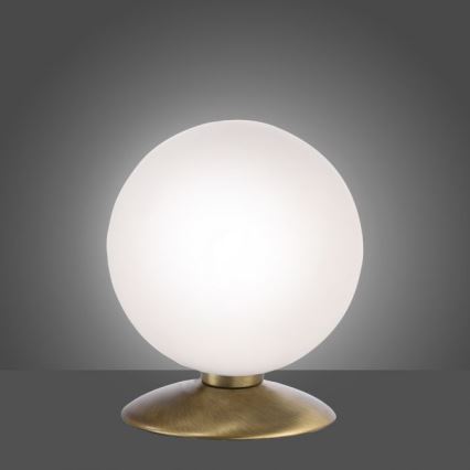 Paul Neuhaus 4013-11 - Himmennettävä LED-kosketuspöytävalaisin BUBBA 1xG9/3W/230V messinki