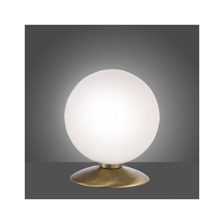 Paul Neuhaus 4013-11 - Himmennettävä LED-kosketuspöytävalaisin BUBBA 1xG9/3W/230V messinki