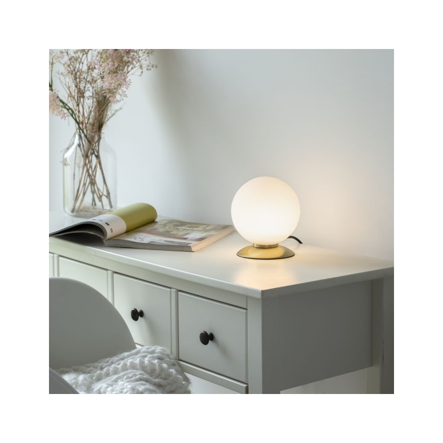 Paul Neuhaus 4013-60 - Himmennettävä LED-kosketuspöytävalaisin BUBBA 1xG9/3W/230V kulta