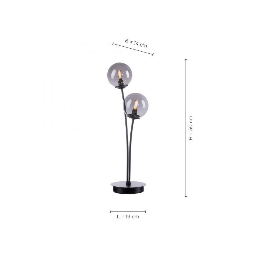 Paul Neuhaus 4040-18 - LED-pöytälamppu WIDOW 2xG9/3W/230V