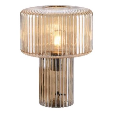 Paul Neuhaus 4092-27 - Pöytävalaisin FUNGUS 1xE27/10W/230V beige