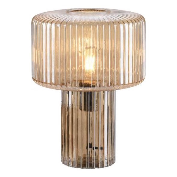 Paul Neuhaus 4092-27 - Pöytävalaisin FUNGUS 1xE27/10W/230V beige