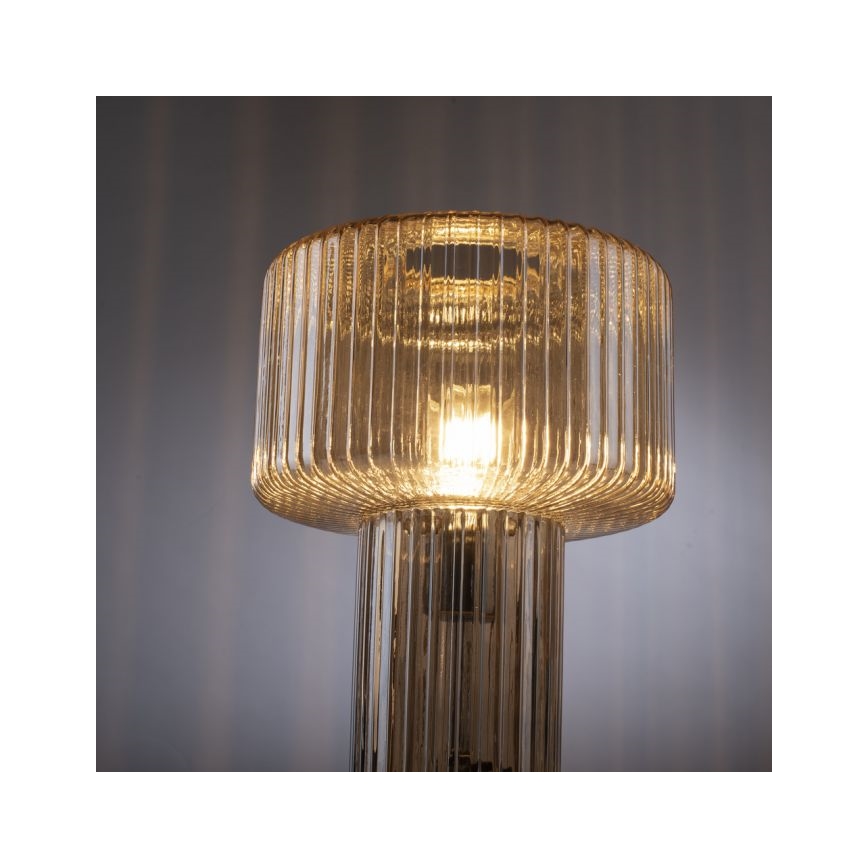 Paul Neuhaus 4092-27 - Pöytävalaisin FUNGUS 1xE27/10W/230V beige