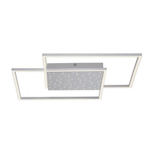 Paul Neuhaus 6024-55 - LED Himmennettävä pinta-asetettava kattokruunu YUKI LED/49W/230V + kauko-ohjain