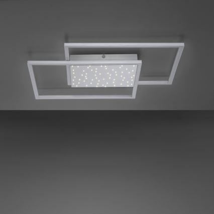 Paul Neuhaus 6024-55 - LED Himmennettävä pinta-asetettava kattokruunu YUKI LED/49W/230V + kauko-ohjain