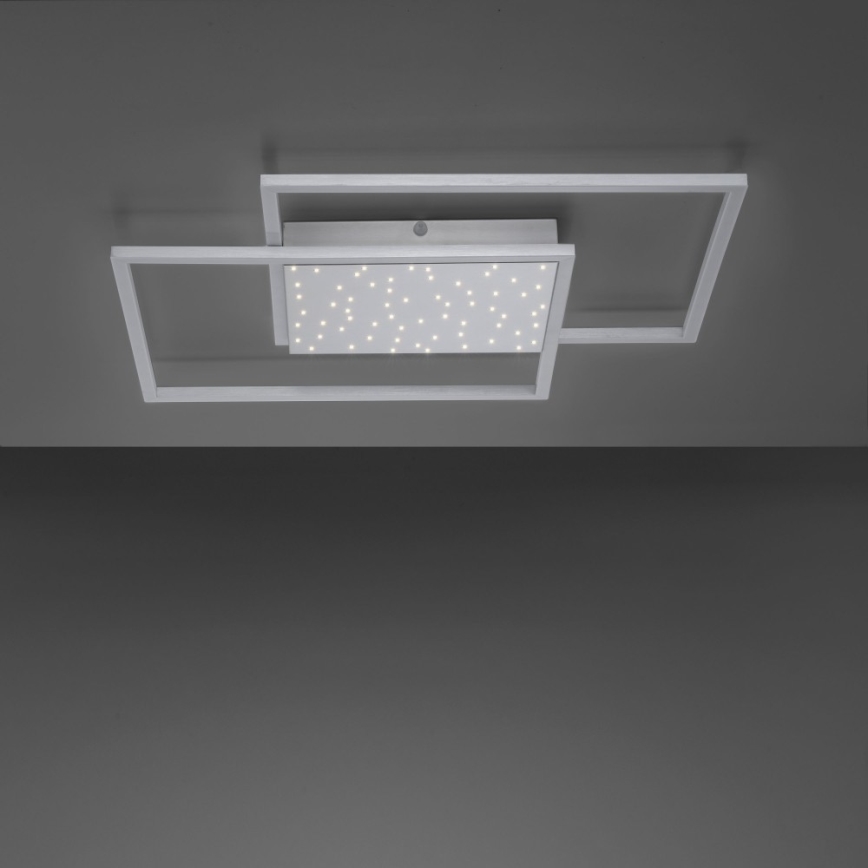Paul Neuhaus 6024-55 - LED Himmennettävä pinta-asetettava kattokruunu YUKI LED/49W/230V + kauko-ohjain