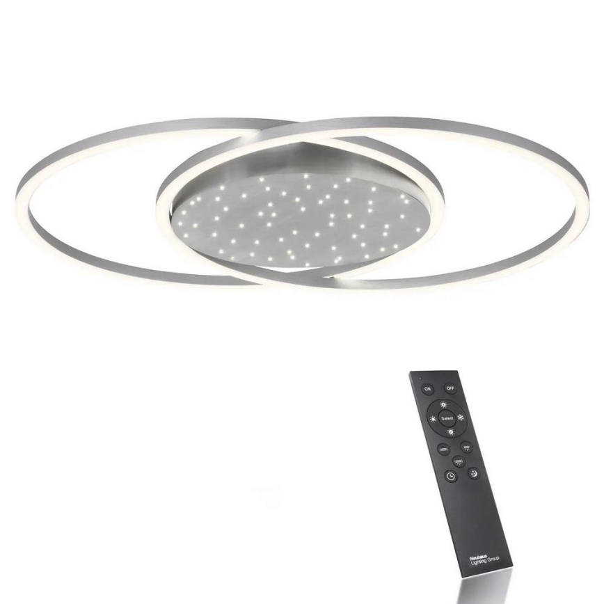 Paul Neuhaus 6025-55 - LED Himmennettävä kattovalo YUKI LED/48W/230V + kaukosäädin