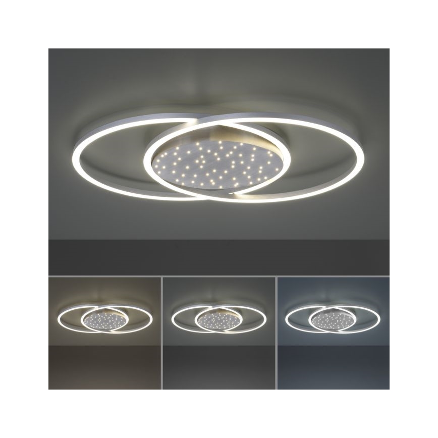 Paul Neuhaus 6025-55 - LED Himmennettävä kattovalo YUKI LED/48W/230V + kaukosäädin
