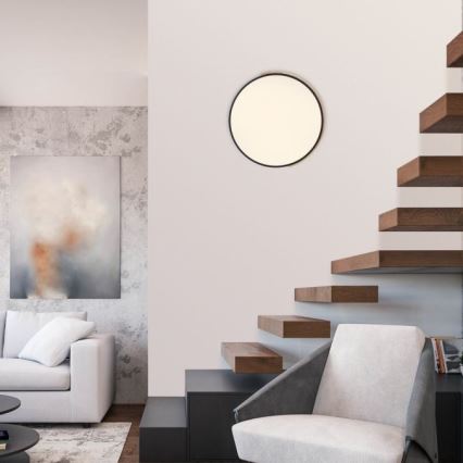 Paul Neuhaus 6071-18 - Himmennettävä LED-kattovalaisin Q-PIATO LED/35W/230V halkaisija 51 cm 2700-5000K Wi-Fi + kauko-ohjaus