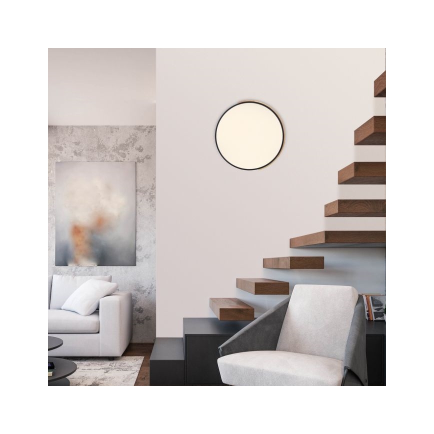 Paul Neuhaus 6071-18 - Himmennettävä LED-kattovalaisin Q-PIATO LED/35W/230V halkaisija 51 cm 2700-5000K Wi-Fi + kauko-ohjaus