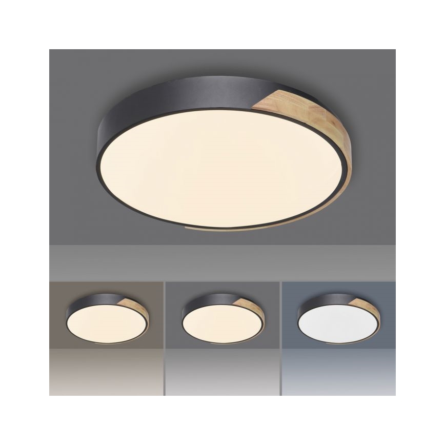 Paul Neuhaus 6071-18 - Himmennettävä LED-kattovalaisin Q-PIATO LED/35W/230V halkaisija 51 cm 2700-5000K Wi-Fi + kauko-ohjaus