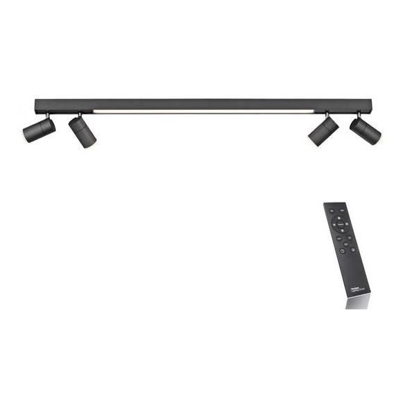 Paul Neuhaus 6121-13 - Himmennettävä LED-kohdevalo PURE 4xLED/4W/230V + LED/9W 2700-5000K + kauko-ohjaus