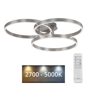 Paul Neuhaus 6233-55 - Himmennettävä LED-kattovalaisin PAAN LED/45,5W/230V 2700-5000K + kauko-ohjaus