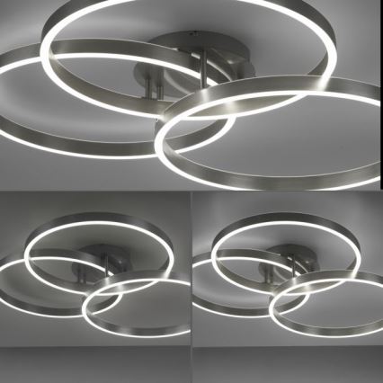 Paul Neuhaus 6233-55 - Himmennettävä LED-kattovalaisin PAAN LED/45,5W/230V 2700-5000K + kauko-ohjaus