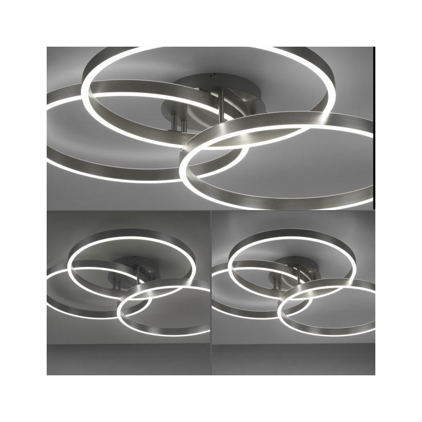 Paul Neuhaus 6233-55 - Himmennettävä LED-kattovalaisin PAAN LED/45,5W/230V 2700-5000K + kauko-ohjaus