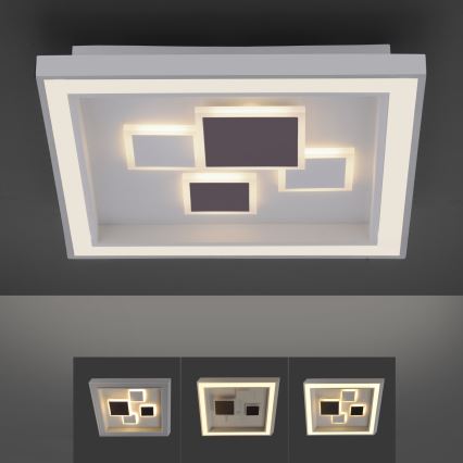 Paul Neuhaus 6283-16 - Himmennettävä LED-kattovalaisin ELIZA LED/30W/230V + LED/18,5W