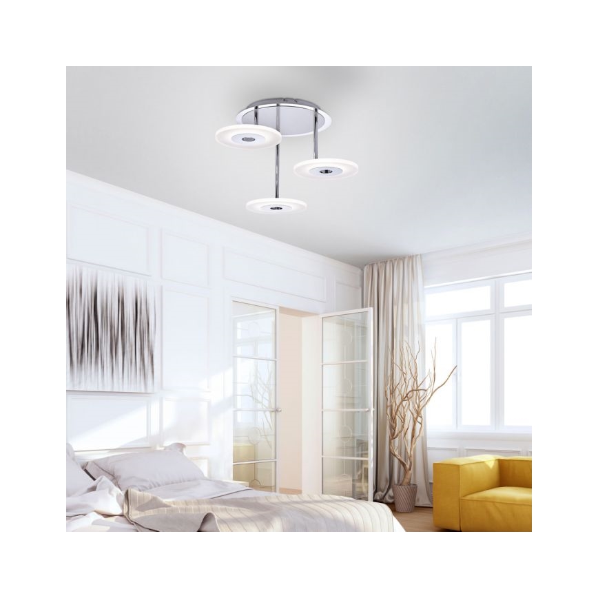 Paul Neuhaus 6446-55 - LED-himmennyskattokruunu ADALI 3xLED/13W/230V
