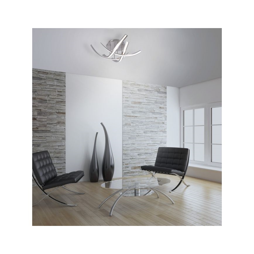 Paul Neuhaus 6474-55 - LED-himmennettävä kattovalaisin LINDA 4xLED / 7W / 230V