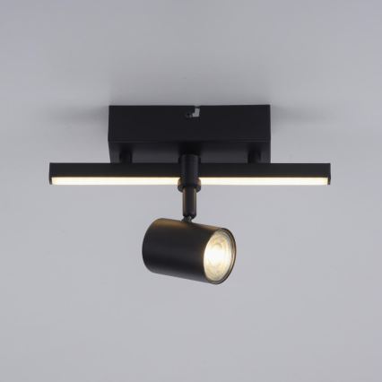 Paul Neuhaus 6523-18 - LED-kohdevalaisin BARIK 1xGU10/4,5W/230V + LED/3W