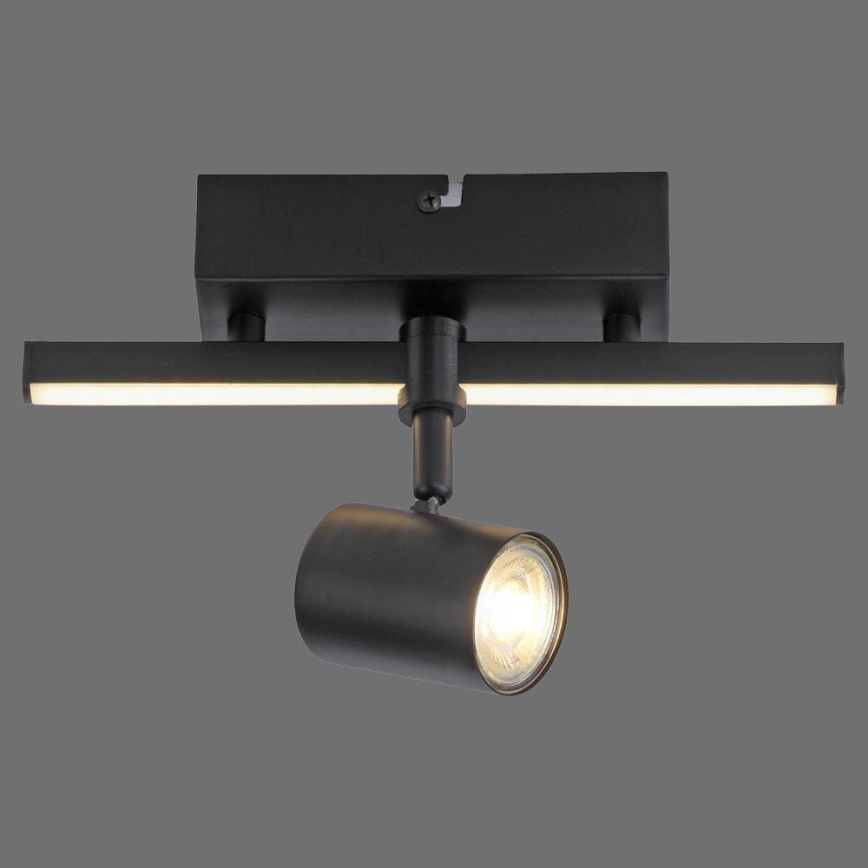 Paul Neuhaus 6523-18 - LED-kohdevalo BARIK 1xGU10/4,5W/230V + LED/3W