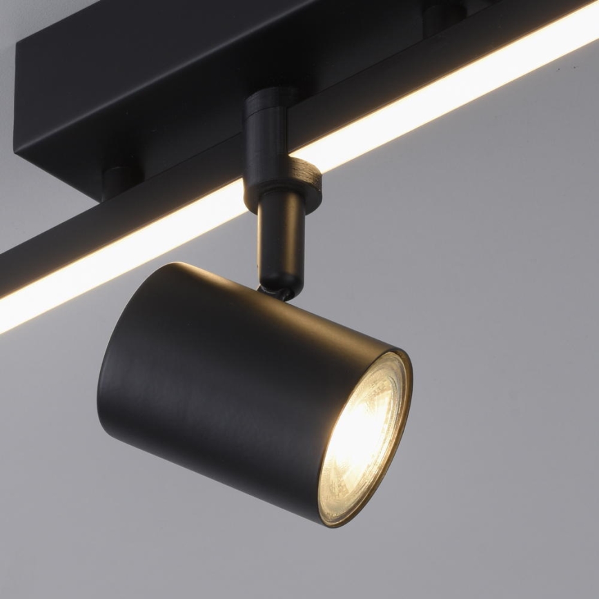 Paul Neuhaus 6523-18 - LED-kohdevalo BARIK 1xGU10/4,5W/230V + LED/3W