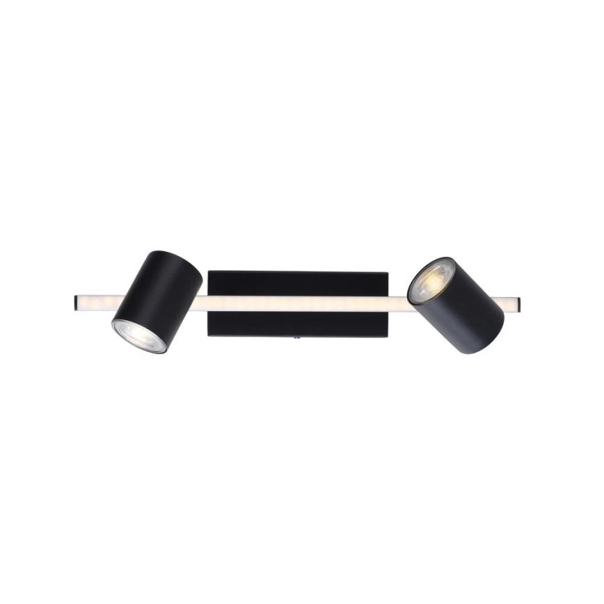 Paul Neuhaus 6524-18 - LED-kohdevalo BARIK 2xGU10/4,5W/230V + LED/5W