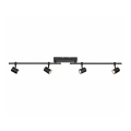 Paul Neuhaus 6525-18 - LED-kohdevalaisin BARIK 4xGU10/4,5W/230V + LED/10W