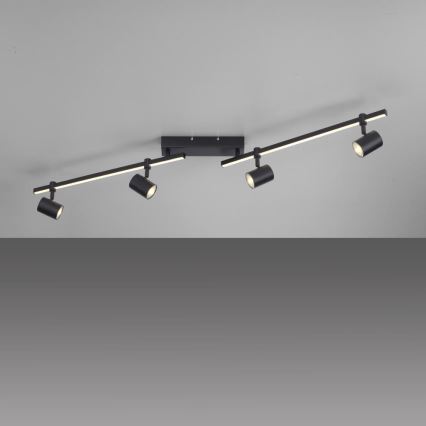 Paul Neuhaus 6525-18 - LED-kohdevalo BARIK 4xGU10/4,5W/230V + LED/10W