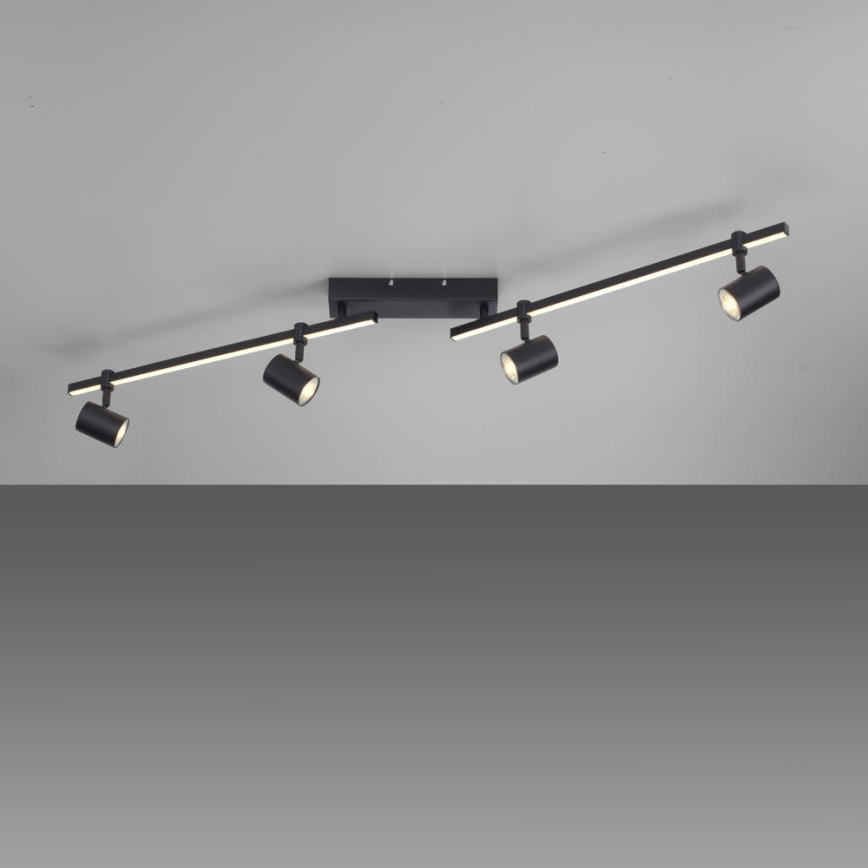 Paul Neuhaus 6525-18 - LED-kohdevalo BARIK 4xGU10/4,5W/230V + LED/10W