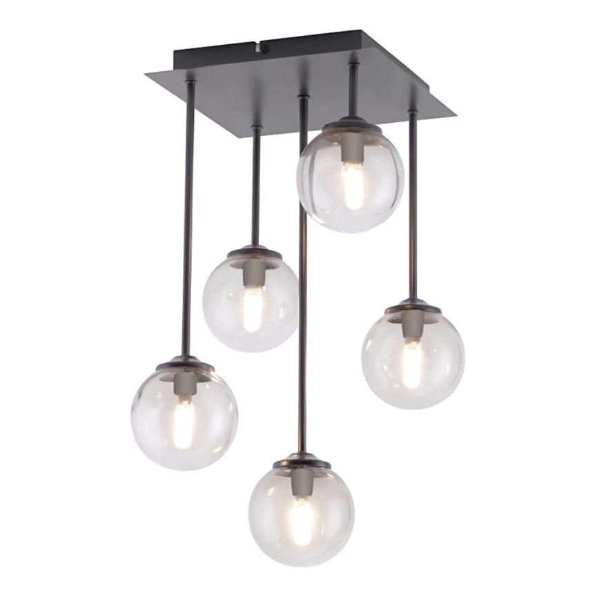 Paul Neuhaus 6719-18 - LED Kattokruunu tangossa WIDOW 5xG9/3W/230V