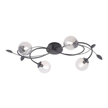 Paul Neuhaus 6724-18 - LED Pinta-asetettava kattokruunu WIDOW 4xG9/3W/230V