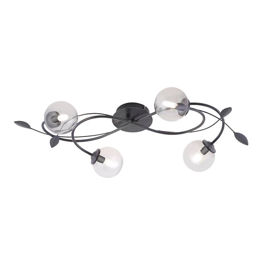 Paul Neuhaus 6724-18 - LED Pinta-asetettava kattokruunu WIDOW 4xG9/3W/230V