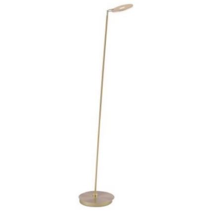 Paul Neuhaus 676-60 - LED Himmennettävä kosketus lattialamppu MARTIN LED/13,5W/230V messinki