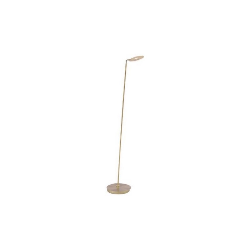 Paul Neuhaus 676-60 - LED Himmennettävä kosketus lattialamppu MARTIN LED/13,5W/230V messinki
