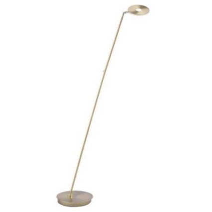 Paul Neuhaus 676-60 - LED Himmennettävä kosketus lattialamppu MARTIN LED/13,5W/230V messinki