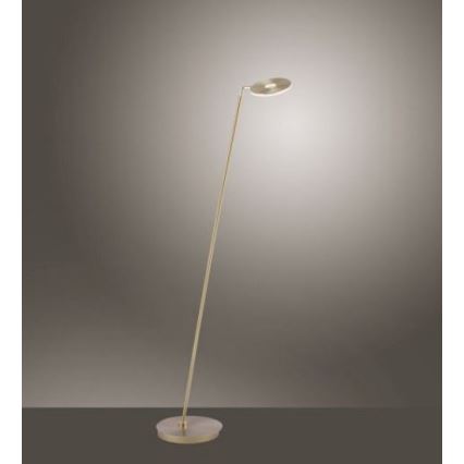 Paul Neuhaus 676-60 - LED Himmennettävä kosketus lattialamppu MARTIN LED/13,5W/230V messinki