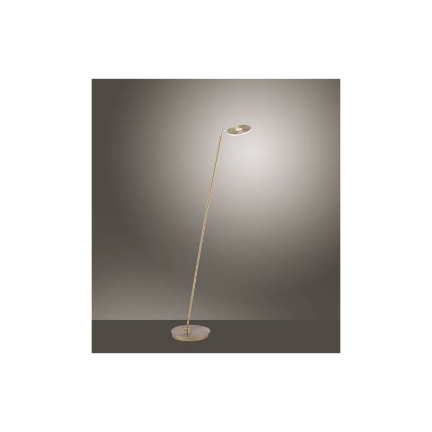 Paul Neuhaus 676-60 - LED Himmennettävä kosketus lattialamppu MARTIN LED/13,5W/230V messinki