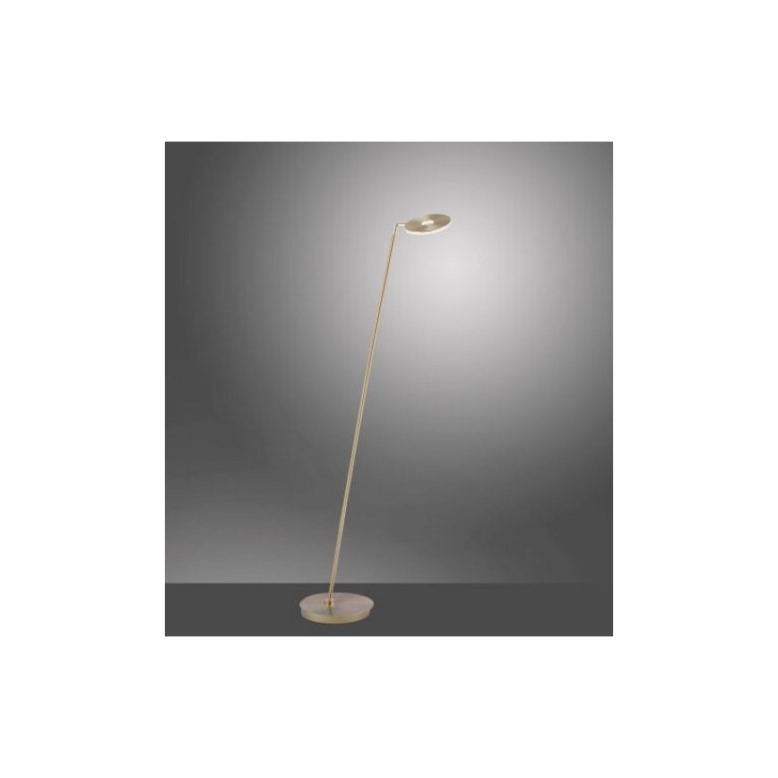 Paul Neuhaus 676-60 - LED Himmennettävä kosketus lattialamppu MARTIN LED/13,5W/230V messinki