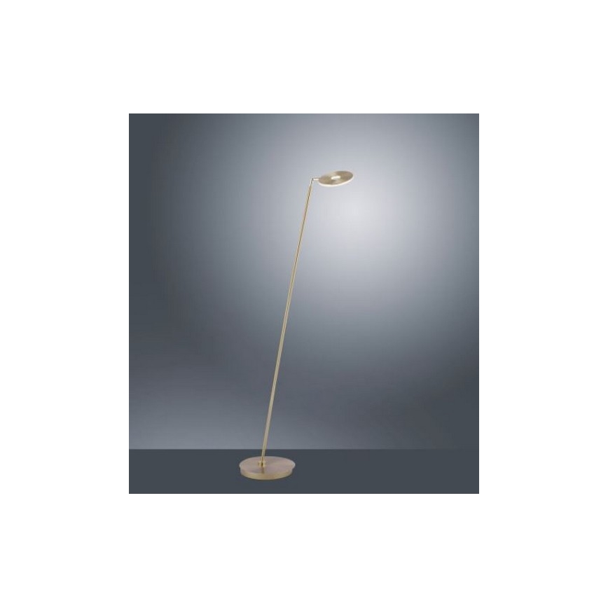 Paul Neuhaus 676-60 - LED Himmennettävä kosketus lattialamppu MARTIN LED/13,5W/230V messinki