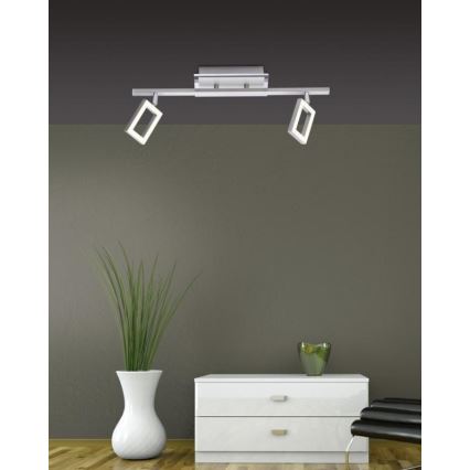Paul Neuhaus 6958-55 - LED-kohdevalo INIGO 2xLED/4,2W/230V